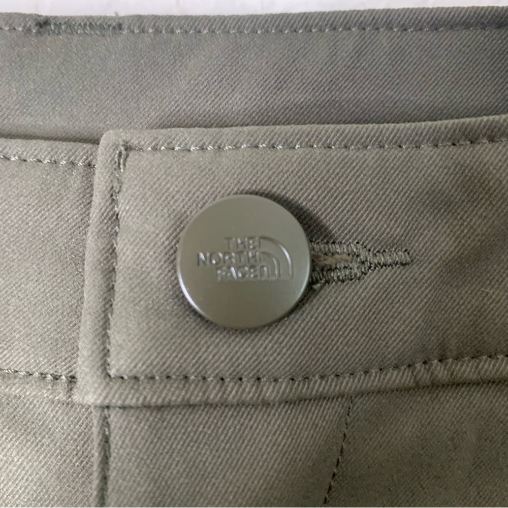 The north face womens taupe green city standard ankle pants 14 NWT - Picture 6 of 12